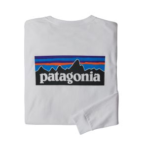 Patagonia Men's Long-Sleeved P-6 Logo Responsibili-Tee