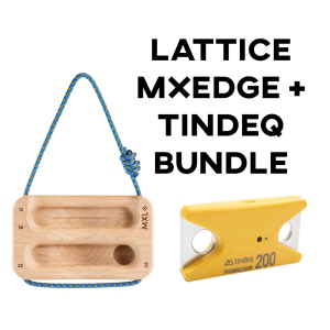 Lattice MXEdge + Tindeq Bundle