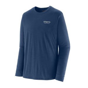 Patagonia Men's Long-Sleeved Capilene® Cool Merino Blend Graphic Shirt 
