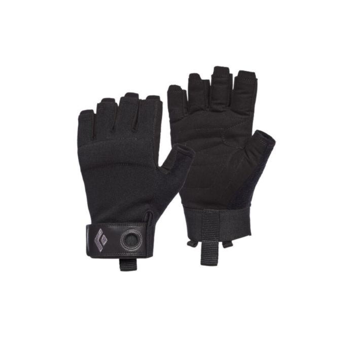 Black Diamond Crag Half-Finger Gloves | Gloves | Bananafingers